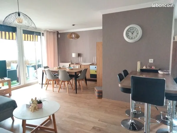 AURILLAC MARMIERS - T3 73m2 + CELLIER + GARAGE