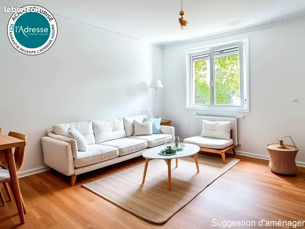 Appartement 3 pièces 49 m²