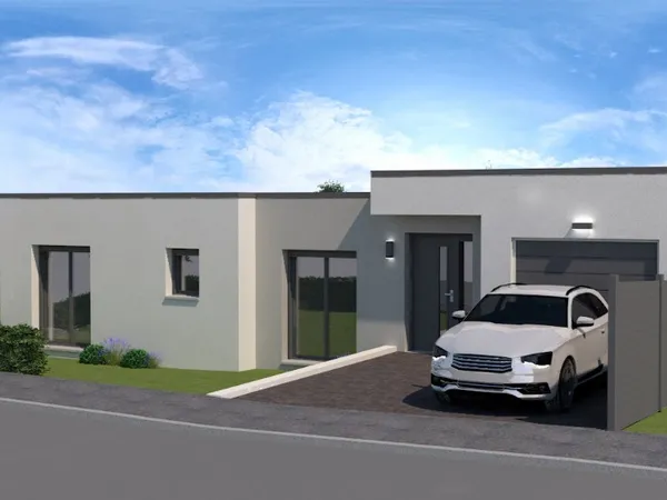 Terrain + maison 6 pièces 110 m²