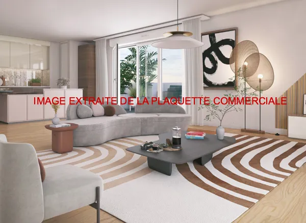Appartement 2 pièces 45 m²