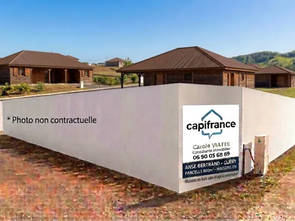 Terrain 800 m²