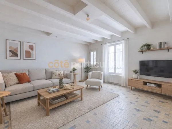 RIVES DE L'YON -- CHAILLE SOUS LES ORMEAUX -- ENSEMBLE IMMOBILIER --153 m2 --9 PIECES -- CENTRE BOUR