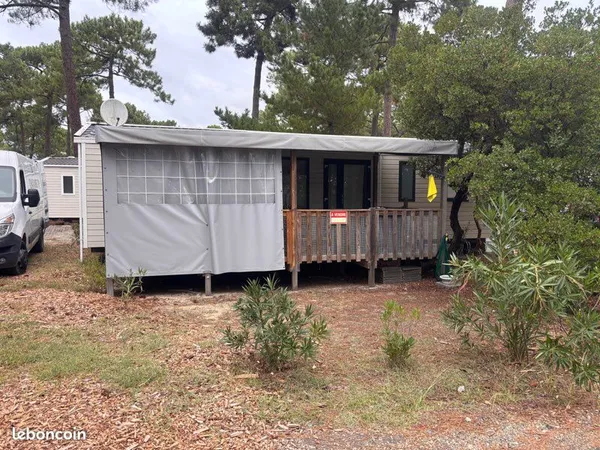 Mobil home 4 chambres camping Biscarrosse 4