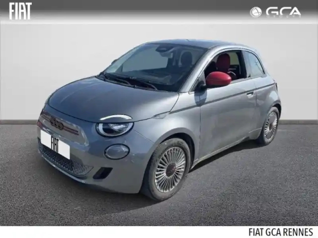 Fiat 500 e 95ch (red) — photo 1