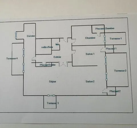 Loue appartement lumineux -75 m2