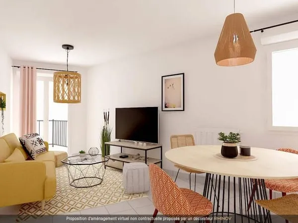 Appartement 2 pièces 51 m²