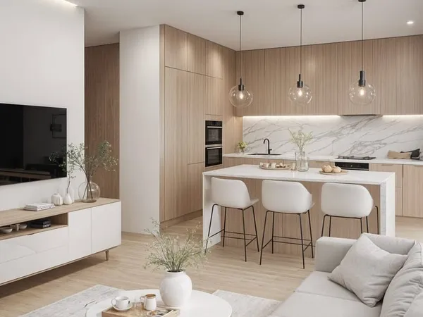 Appartement 2 pièces 39 m²