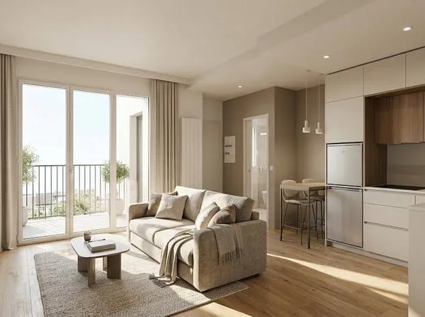 Appartement 1 pièce 33 m²