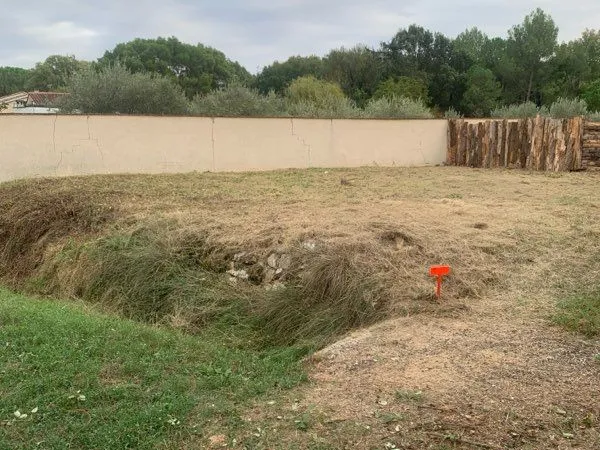 Terrain à bâtir constructible