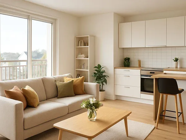 Appartement 2 pièces 41 m²