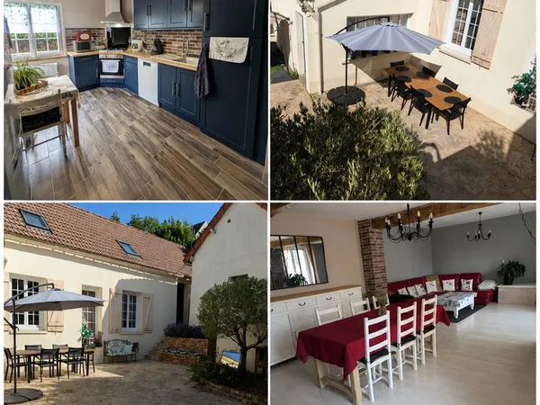 MAISON RÉNOVÉE 6 PIÈCES - 116 m² CARREZ (136 m² AU SOL) - TERRAIN 1 500m² - MAINTENON