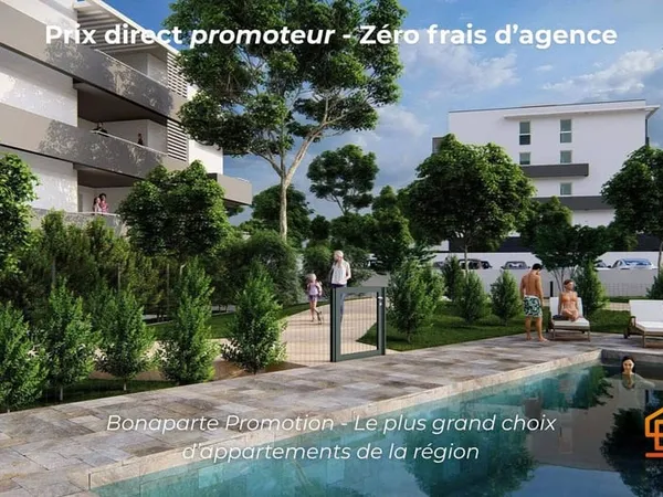 Appartement 2 pièces 45 m²