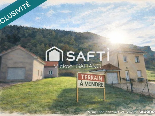 Terrain 455 m² SAINT-JOSEPH-DE-RIVIERE