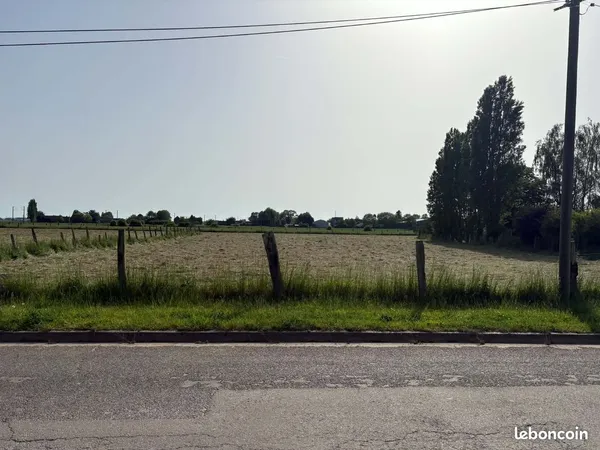 Terrain au coeur des Weppes, proche Lille