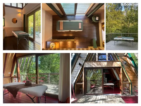 Cabinet Éphémère dans un Micro-Palace - Œuvre architecturale tout confort en pleine nature - (74)