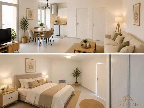 Trés bel apartement de type 2 au Jardin Botanique 47m²