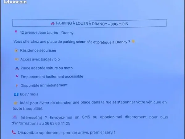 Parking Drancy