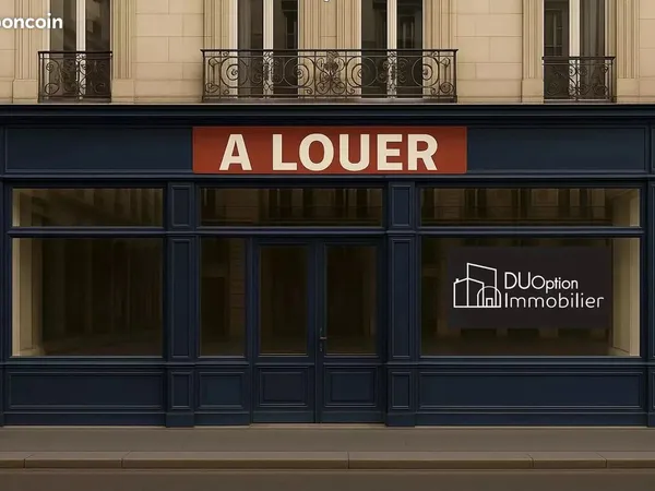 Local commercial 140 m² Paris 16ème