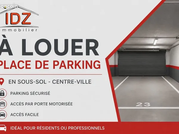 Parking/box 15 m² Saint-Louis
