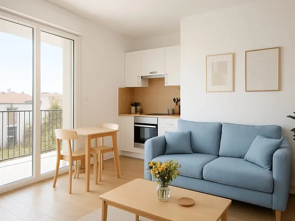 Appartement 2 pièces 43 m²