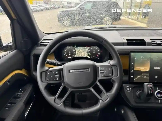 Land Rover Defender 110 2.0 p300e phev trophy edition deep sandglow — photo 8