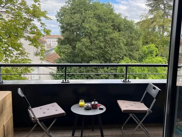 TALENCE CENTRE - T3 neuf de standing, Balcon sans vis-à-vis, parking en sous-sol