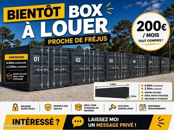 Box à louer