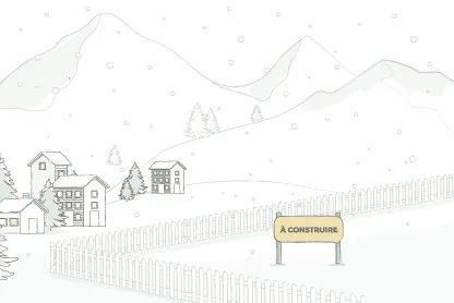 Terrain Constructible - A proximité du téléphérique de Nyon