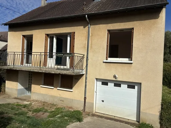 Maison 128 m²  .5 chambres , terrain 1218 m²