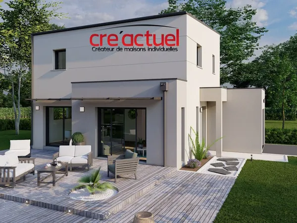 Terrain + maison 87 m²