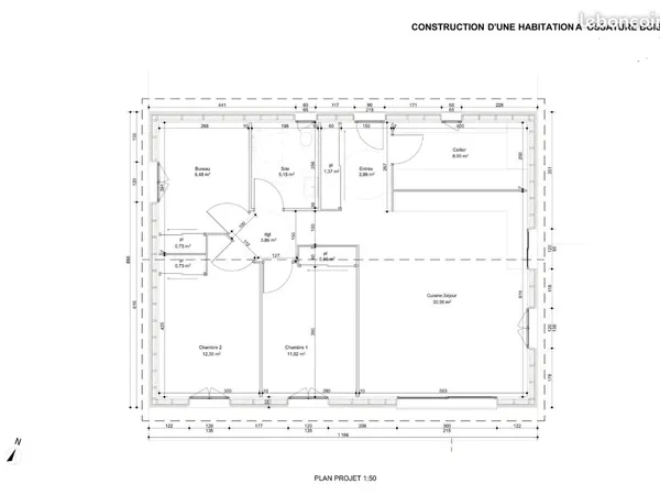À LOUER - Maison neuve T4 à ossature bois de 90 m² - Marsac-sur-l'Isle