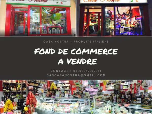 **FONDS DE COMMERCE ? TRAITEUR / ÉPICERIE ITALIENNE