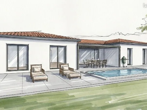 Terrain 587 m² La Fouillouse