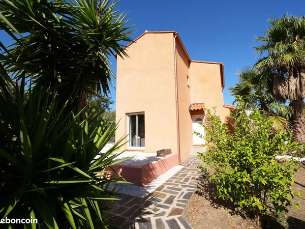 Maison 3 faces 92 m² avec jardin - 3 chambres - Banyuls-sur-Mer