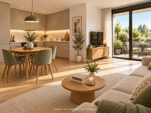Appartement 2 pièces 47 m²