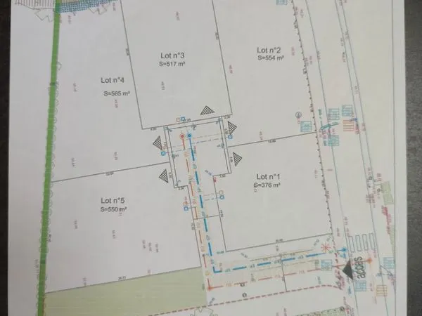 Terrain Langrolay sur Rance 554m²