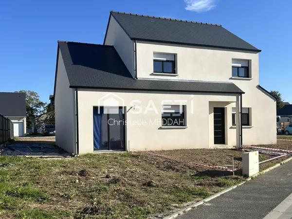 Maison de 2025, 103m², 4 chambres (1 en RDC)