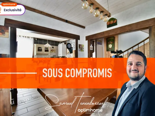 Maison 3 ch avec jardin et garage en centre-ville - Opportunité rare à Lisieux (14100)