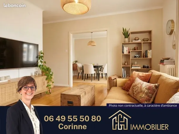 Appartement 4 pièces 84 m²