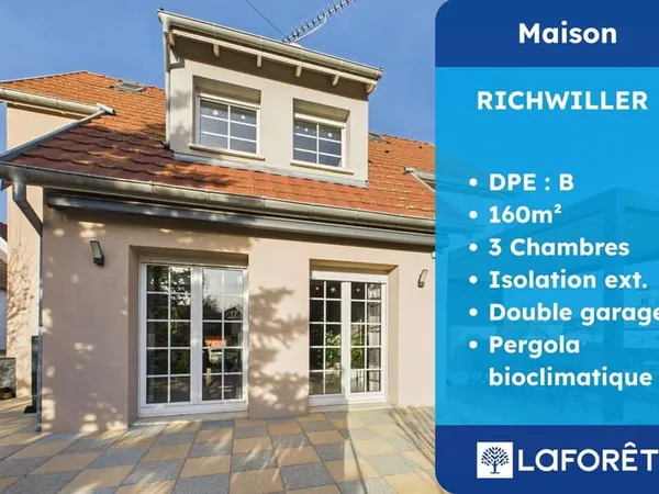 Maison Richwiller 6 pièces située au calme