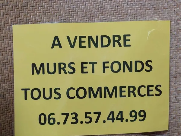 Vente fonds de commerce