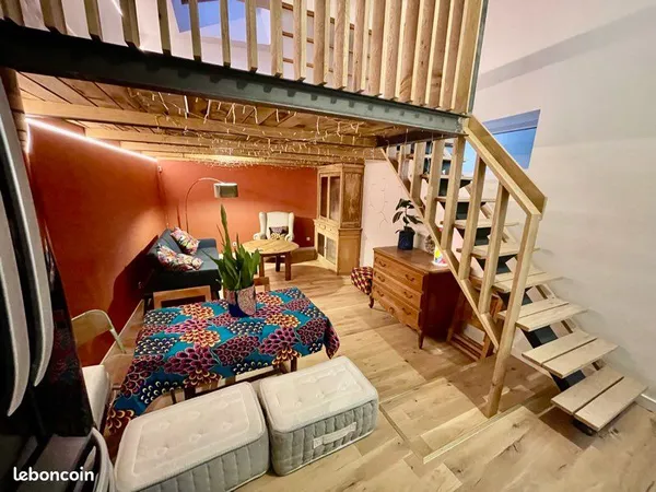 Loft cozy avec mezzanine