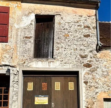 Garage en pierre sur 2 niveaux ~40 m² - hameau de Speuse - Boissy-le-Châtel (77)