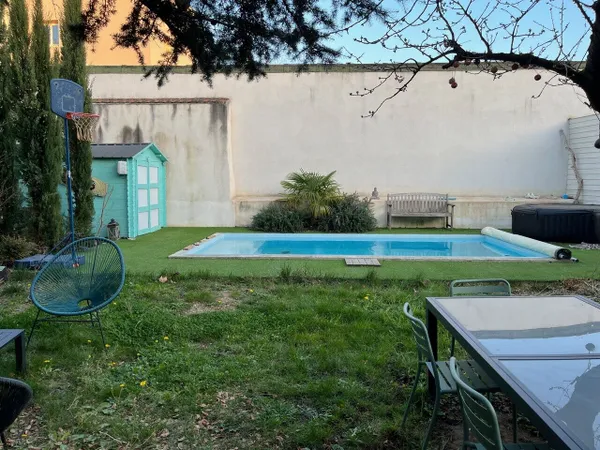 Maison meublé avec Piscine - 15 rue Général André 69008 LYON