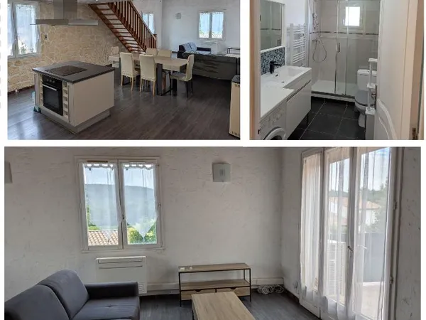 👉 À LOUER - Duplex meublé 103 m² - Forcalqueiret