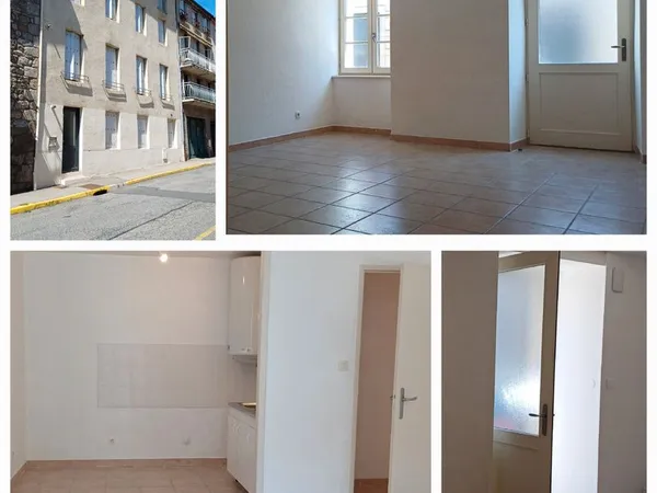 Bourg-Argental, centre-ville, T3,rdc