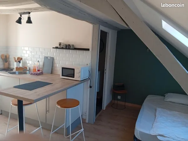 Location studio meublé
