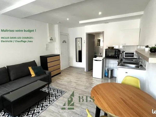 Studio 1 pièce 22 m²