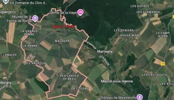 Terrain 1400 m²