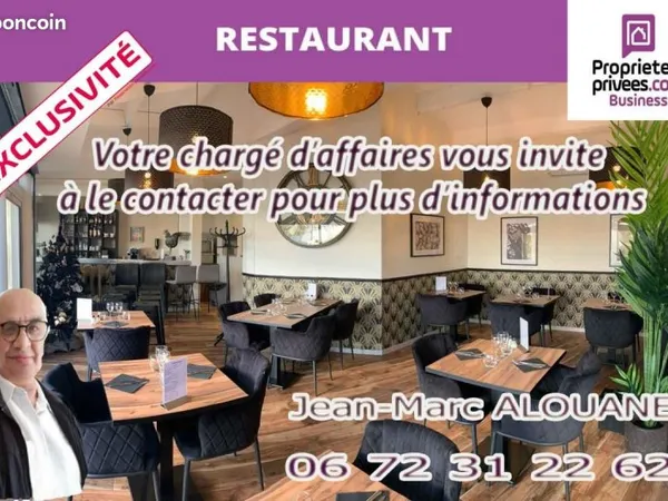 Fonds de commerce restaurant 61 m²